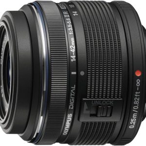 Olympus M.14-42MM F3.5-5.6 2R Zuiko Camera Zoom Lens Black